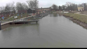 Baťův kanál - Přístav Veselí nad Moravou na Baťově kanále - 16.12.2025 v 08:45