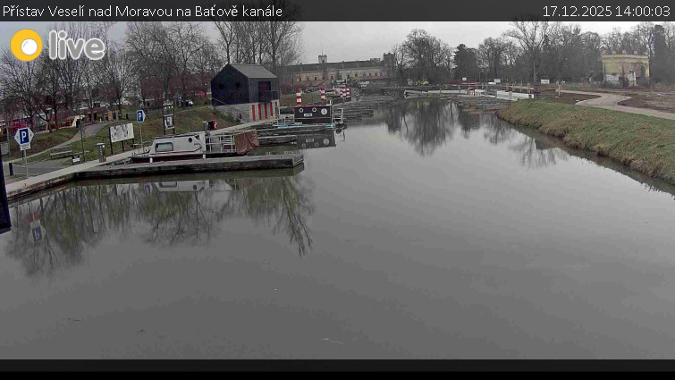 Baťův kanál - Přístav Veselí nad Moravou na Baťově kanále - 17.12.2025 v 14:00