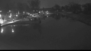 Baťův kanál - Přístav Veselí nad Moravou na Baťově kanále - 19.12.2025 v 04:30