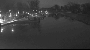 Baťův kanál - Přístav Veselí nad Moravou na Baťově kanále - 19.12.2025 v 05:15