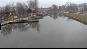 Baťův kanál - Přístav Veselí nad Moravou na Baťově kanále - 19.12.2025 v 07:30