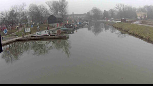 Baťův kanál - Přístav Veselí nad Moravou na Baťově kanále - 19.12.2025 v 15:45