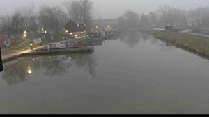 Baťův kanál - Přístav Veselí nad Moravou na Baťově kanále - 19.12.2025 v 16:15