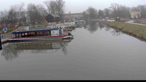 Baťův kanál - Přístav Veselí nad Moravou na Baťově kanále - 21.12.2025 v 07:30