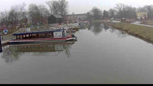 Baťův kanál - Přístav Veselí nad Moravou na Baťově kanále - 21.12.2025 v 07:45