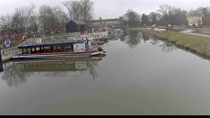 Baťův kanál - Přístav Veselí nad Moravou na Baťově kanále - 21.12.2025 v 10:45