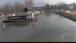 Přístav Veselí nad Moravou na Baťově kanále