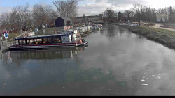 Přístav Veselí nad Moravou na Baťově kanále