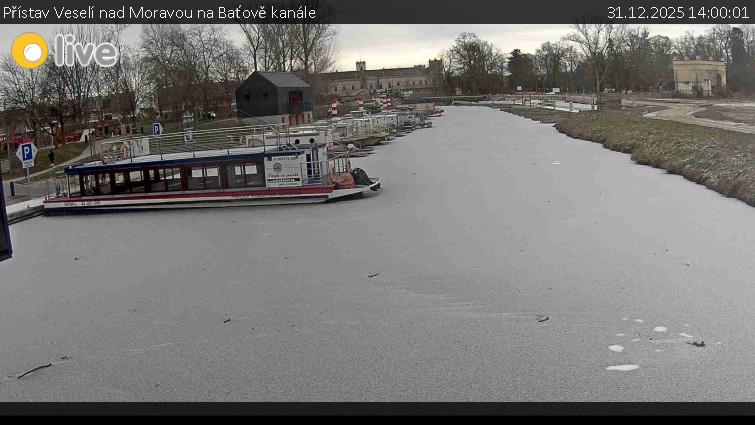 Baťův kanál - Přístav Veselí nad Moravou na Baťově kanále - 31.12.2025 v 14:00