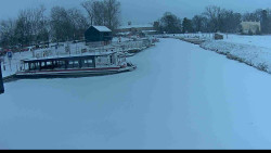 Přístav Veselí nad Moravou na Baťově kanále