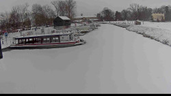 Přístav Veselí nad Moravou na Baťově kanále