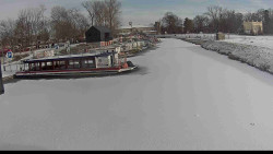 Přístav Veselí nad Moravou na Baťově kanále