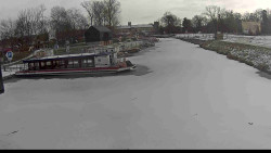 Přístav Veselí nad Moravou na Baťově kanále