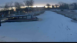 Přístav Veselí nad Moravou na Baťově kanále