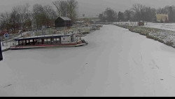 Přístav Veselí nad Moravou na Baťově kanále