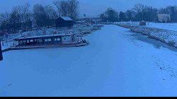 Přístav Veselí nad Moravou na Baťově kanále