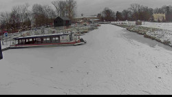 Přístav Veselí nad Moravou na Baťově kanále