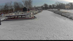 Přístav Veselí nad Moravou na Baťově kanále