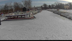 Přístav Veselí nad Moravou na Baťově kanále