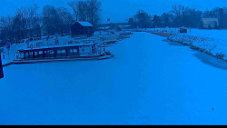 Přístav Veselí nad Moravou na Baťově kanále