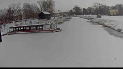 Přístav Veselí nad Moravou na Baťově kanále