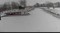 Přístav Veselí nad Moravou na Baťově kanále