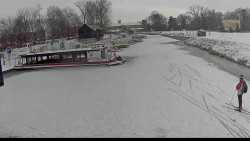 Přístav Veselí nad Moravou na Baťově kanále