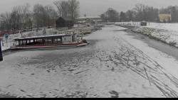 Přístav Veselí nad Moravou na Baťově kanále