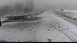 Přístav Veselí nad Moravou na Baťově kanále