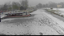 Přístav Veselí nad Moravou na Baťově kanále