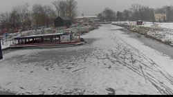 Přístav Veselí nad Moravou na Baťově kanále