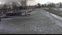Přístav Veselí nad Moravou na Baťově kanále