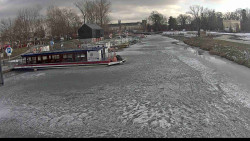 Přístav Veselí nad Moravou na Baťově kanále