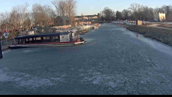 Přístav Veselí nad Moravou na Baťově kanále