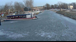 Přístav Veselí nad Moravou na Baťově kanále