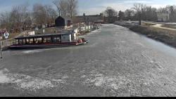 Přístav Veselí nad Moravou na Baťově kanále