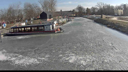 Přístav Veselí nad Moravou na Baťově kanále