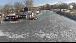 Přístav Veselí nad Moravou na Baťově kanále