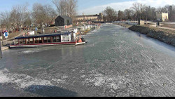 Přístav Veselí nad Moravou na Baťově kanále