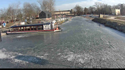 Přístav Veselí nad Moravou na Baťově kanále