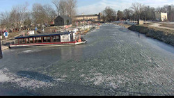 Přístav Veselí nad Moravou na Baťově kanále