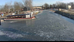 Přístav Veselí nad Moravou na Baťově kanále