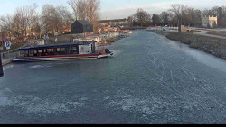 Přístav Veselí nad Moravou na Baťově kanále