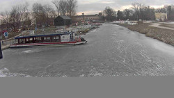 Přístav Veselí nad Moravou na Baťově kanále