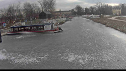 Přístav Veselí nad Moravou na Baťově kanále
