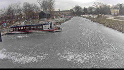 Přístav Veselí nad Moravou na Baťově kanále