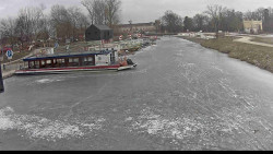 Přístav Veselí nad Moravou na Baťově kanále