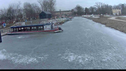 Přístav Veselí nad Moravou na Baťově kanále
