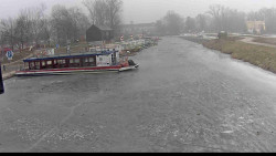 Přístav Veselí nad Moravou na Baťově kanále