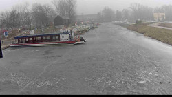 Přístav Veselí nad Moravou na Baťově kanále